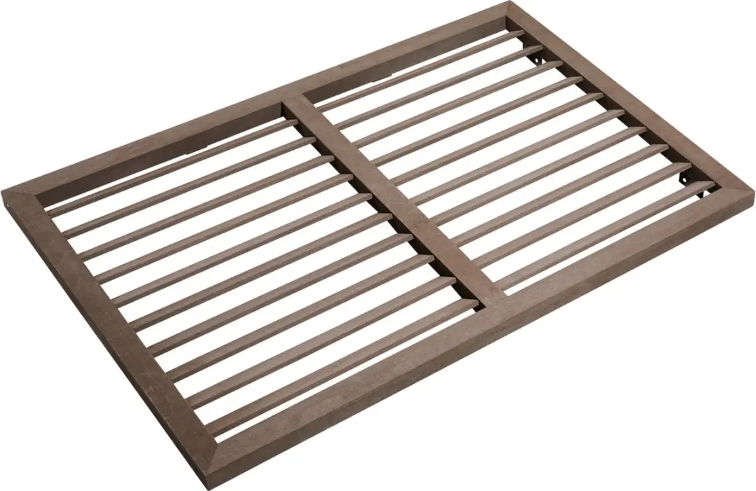 Evolar WPC Achterplaat voor Airco Omkasting Walnut Grey Medium