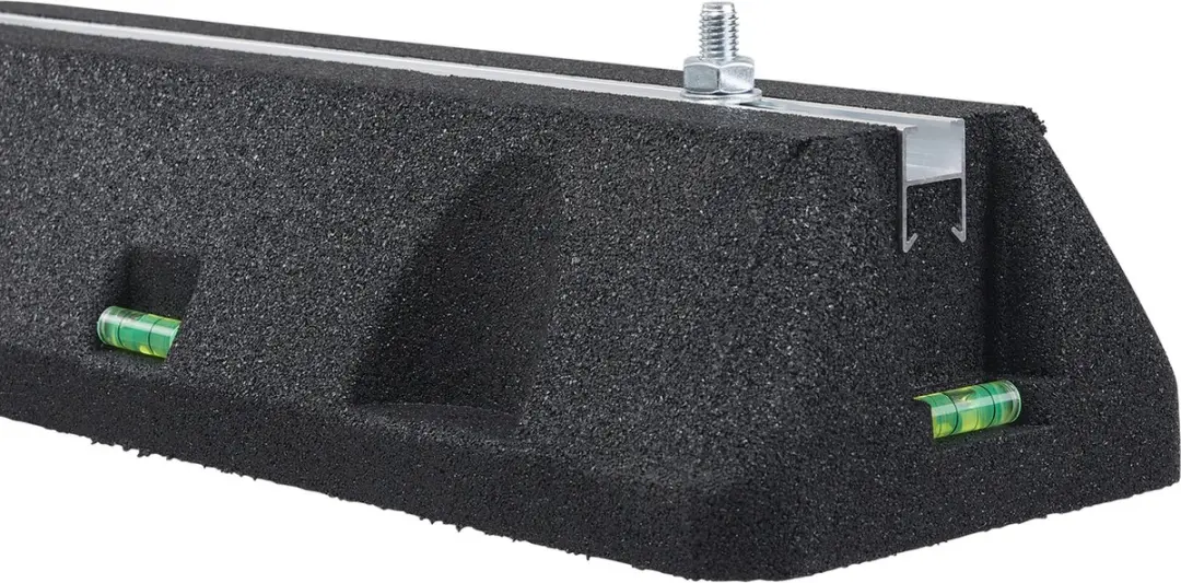 Evolar Airco Opstellingsbalkset 2 Stuks - 600x160x90mm Zwart - afbeelding 3 van 3