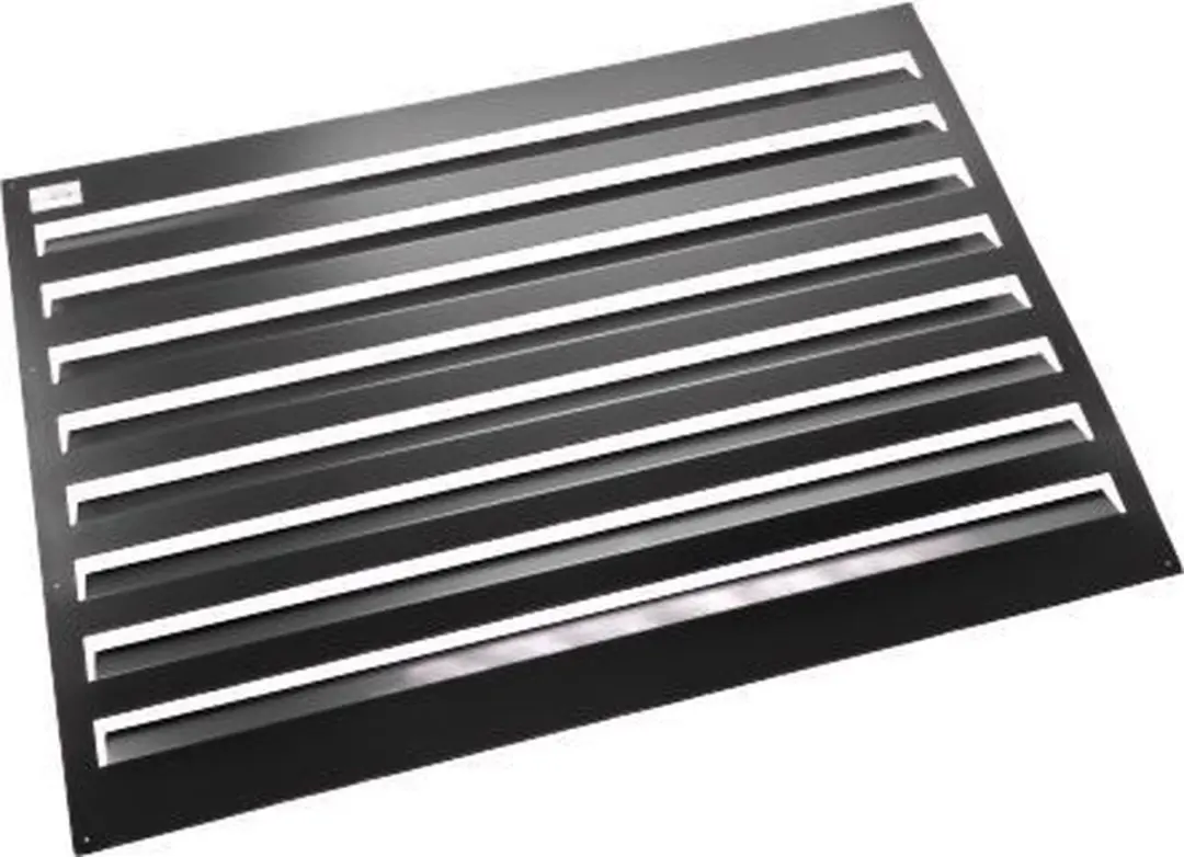 Evolar Achterplaat voor Airco Omkasting Zwart Medium