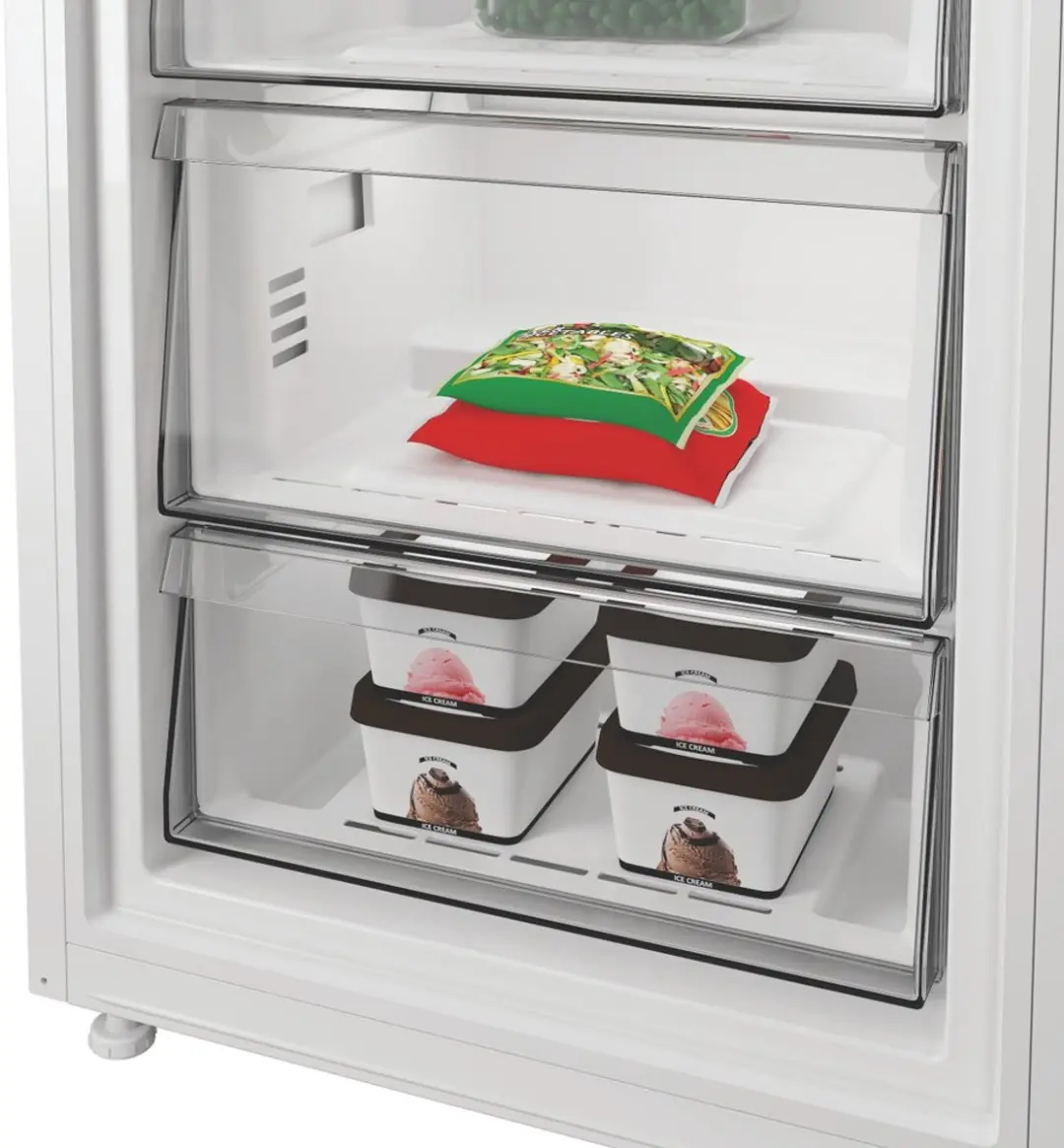 Whirlpool WHLF1292W5E Vrieskast - 260L Wit - afbeelding 3 van 6