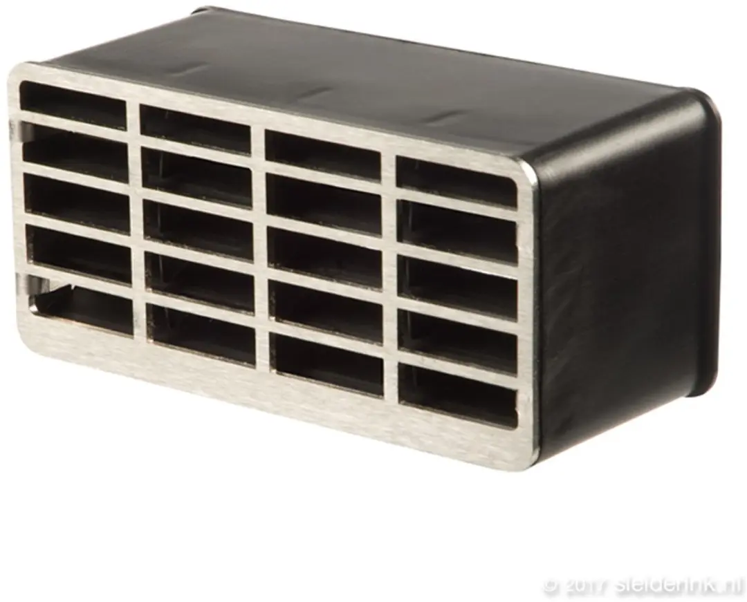 Ubbink VLOERVENT WF Voorzetrooster RVS - 20 Stuks - afbeelding 2 van 6