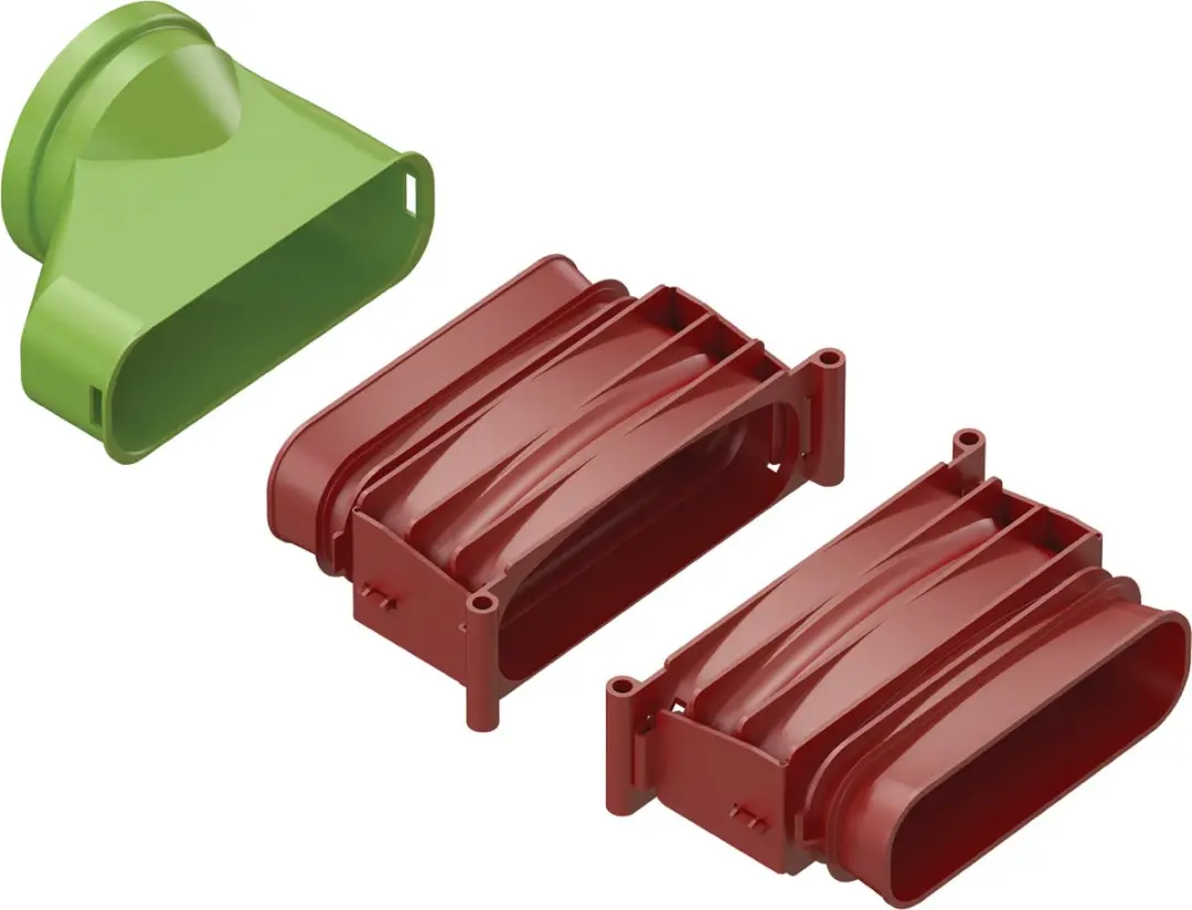 Ubbink Air Excellent AE45sc adapter voor luchtverdeelkast 200/800 serie set (018