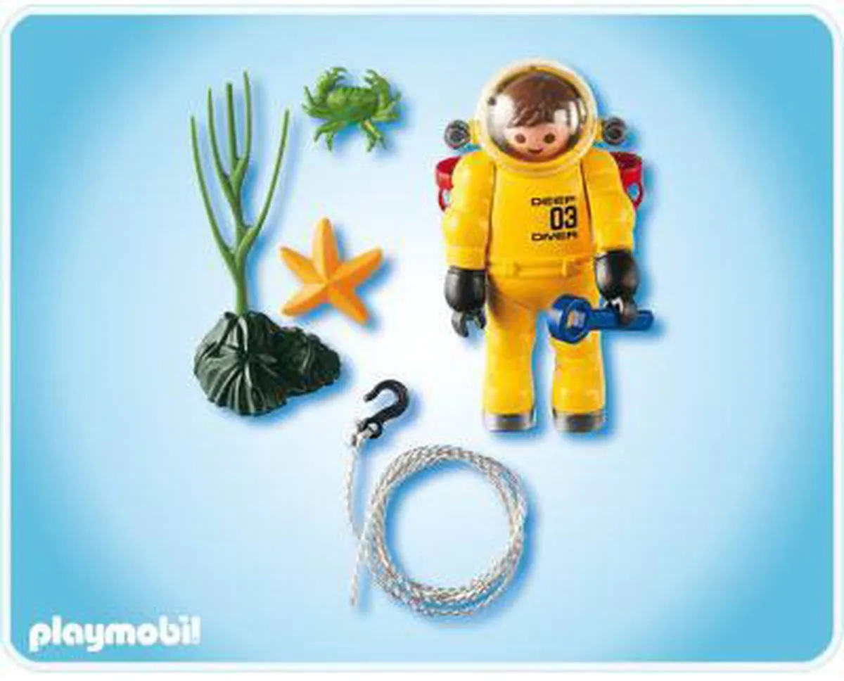 Playmobil Diepzeeduiker 4479 - Geel