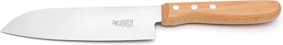 Robert Herder Santoku Koksmes 16,5 cm Beukenhout - afbeelding 5 van 5