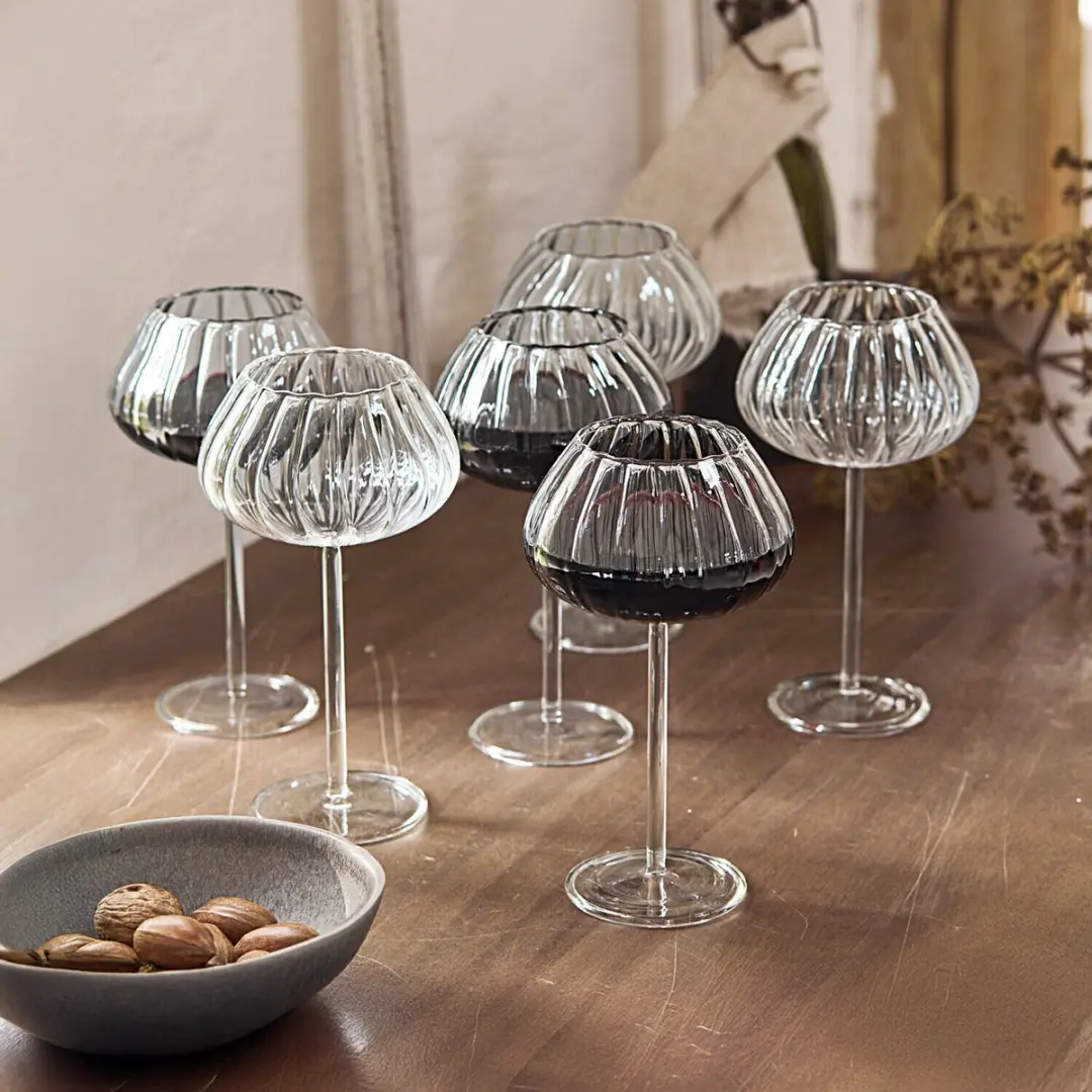 Loberon Minou Wijnglazen Set - 6 Stuks