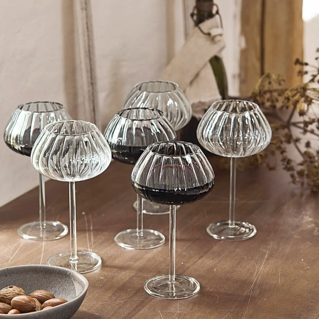 Loberon Minou Wijnglazen Set - 6 Stuks