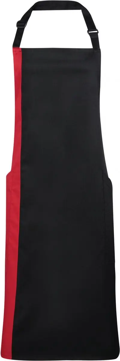 Premier Contrast Bib Apron PR162