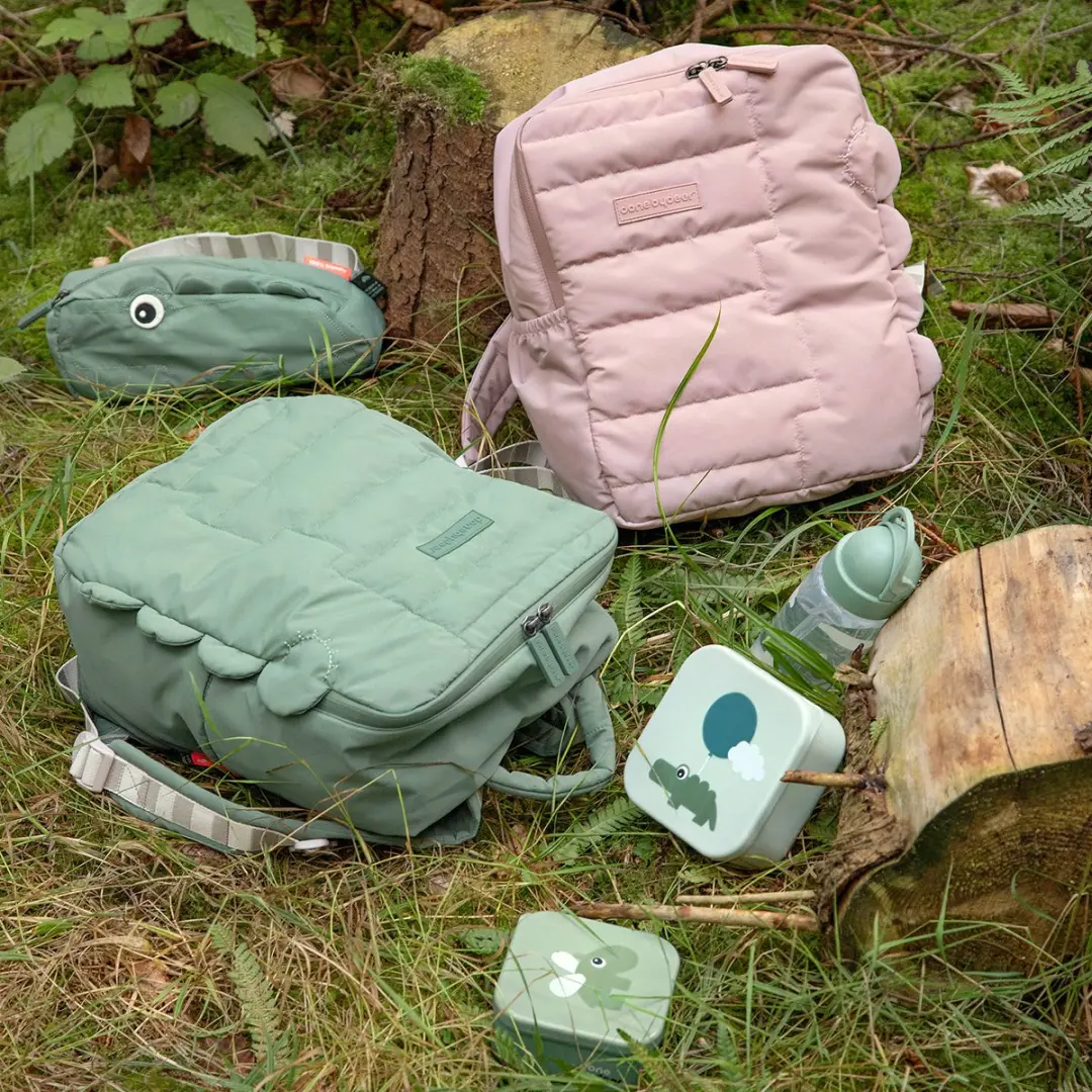 Done By Deer Happy Clouds Snackbox - 3 Stuks Roze - afbeelding 4 van 4