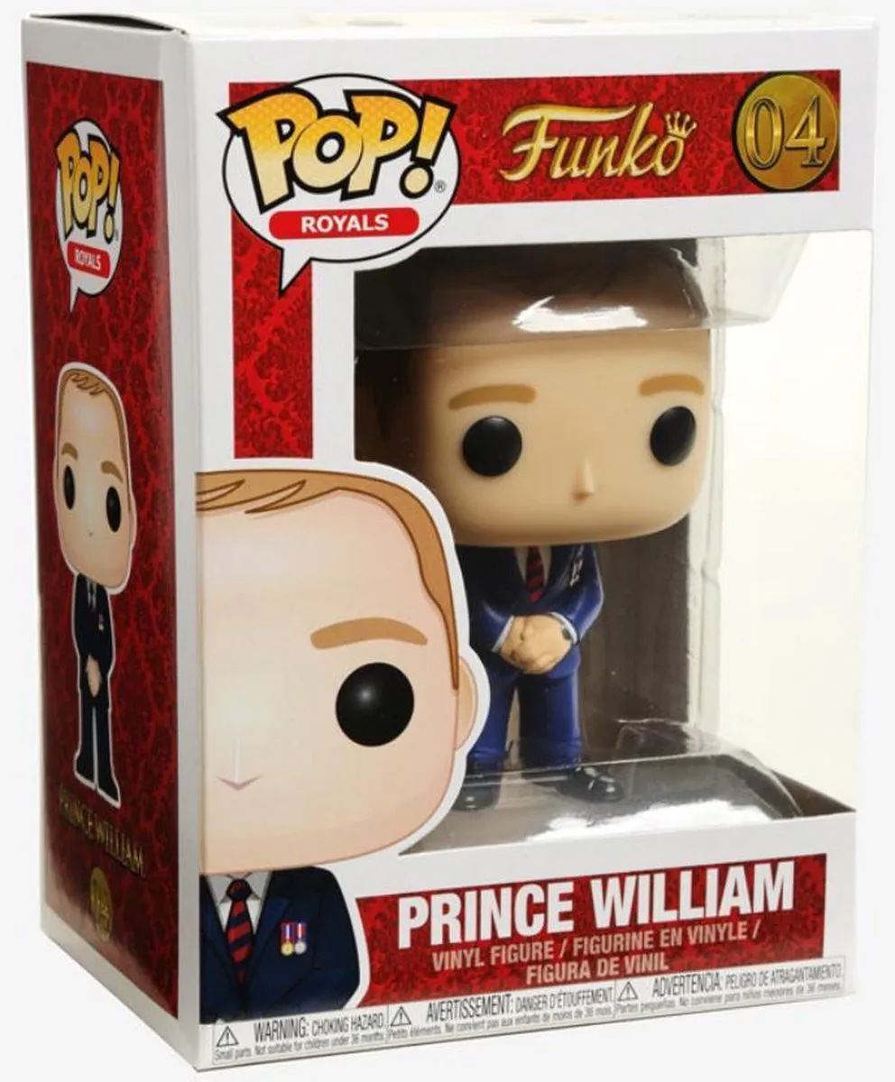 Funko Pop! Royal Family Prince William - #04 Verzamelfiguur - Multi - afbeelding 2 van 5