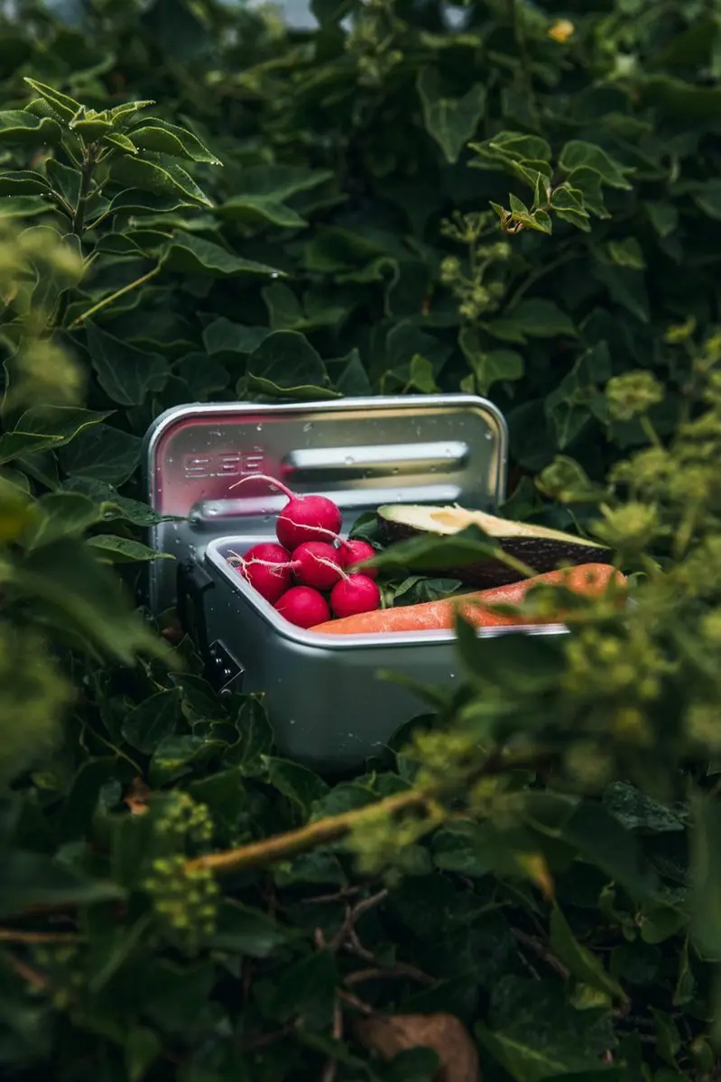 Sigg Large Metal Lunchbox Plus GO8698-20 - 1.4L - Groen - afbeelding 4 van 5
