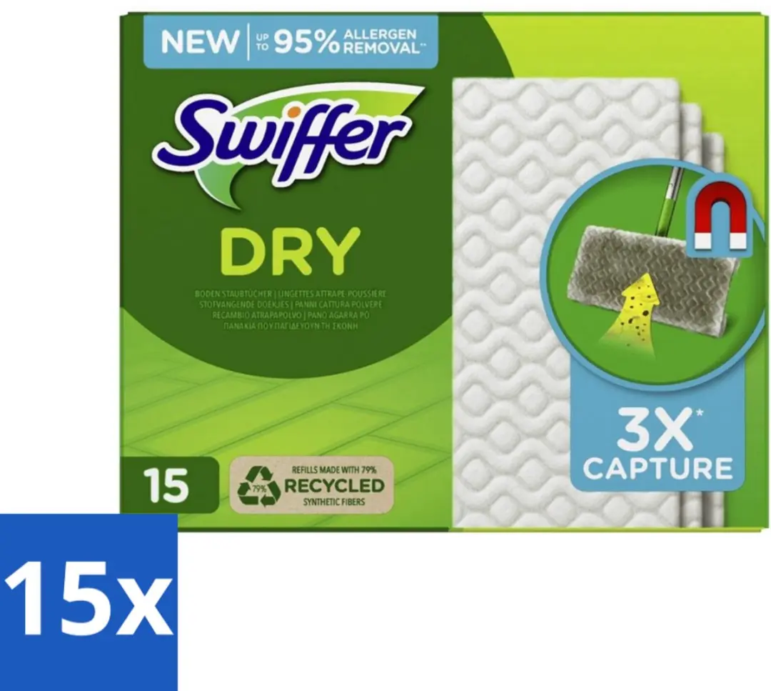 15 x Swiffer Dry