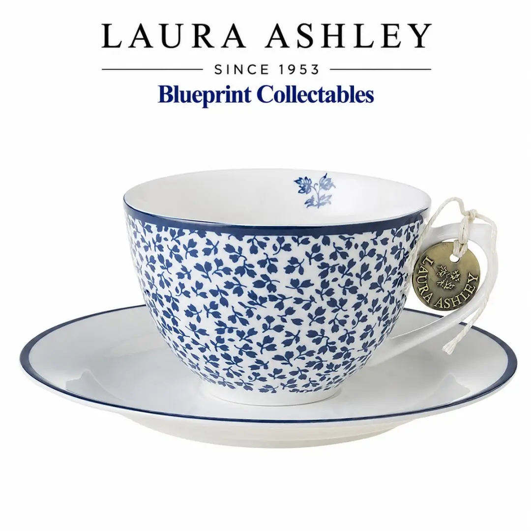 Laura Ashley Blueprint Kop & Schotel Set