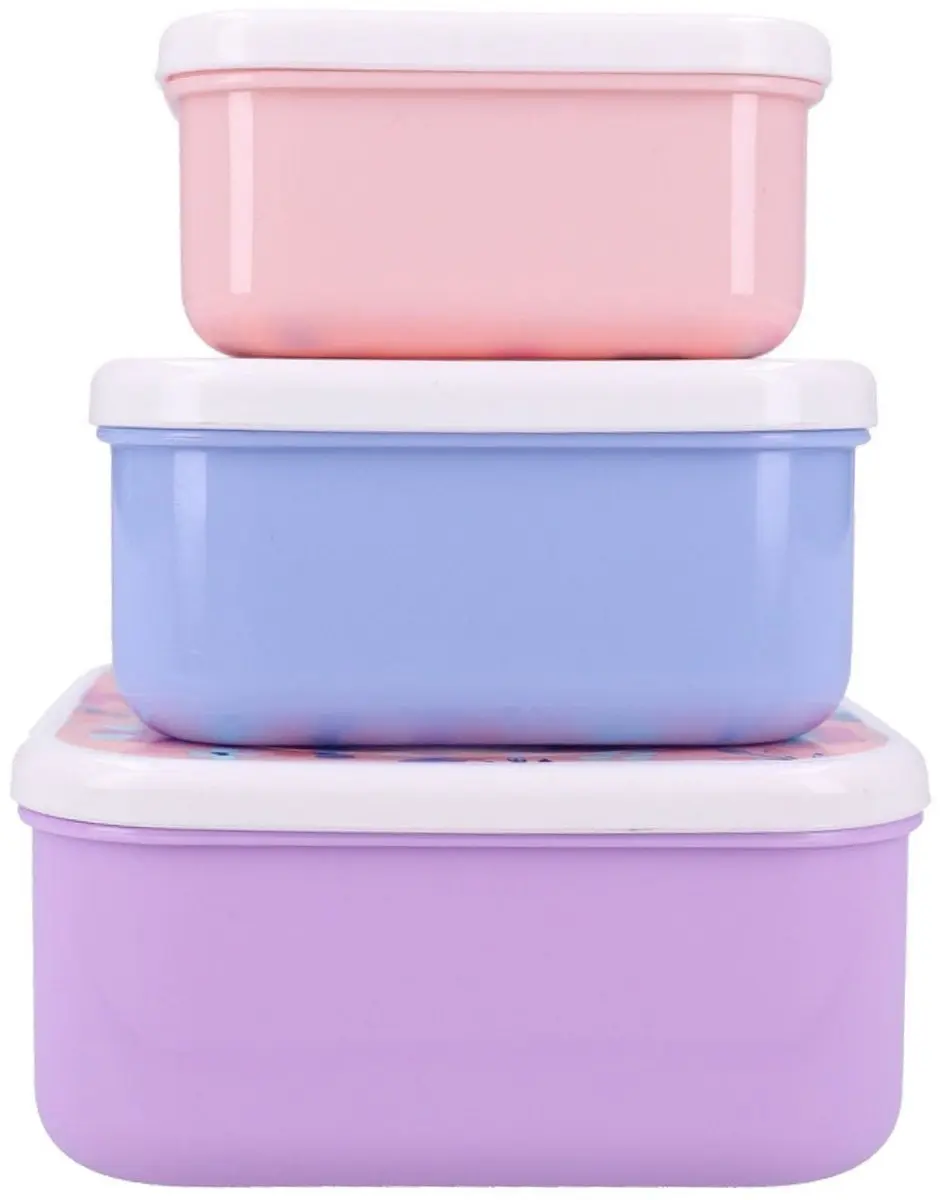 Lilo & Stitch Snackdoosje 3-delig - 0.8L - Multi Colour - afbeelding 5 van 6