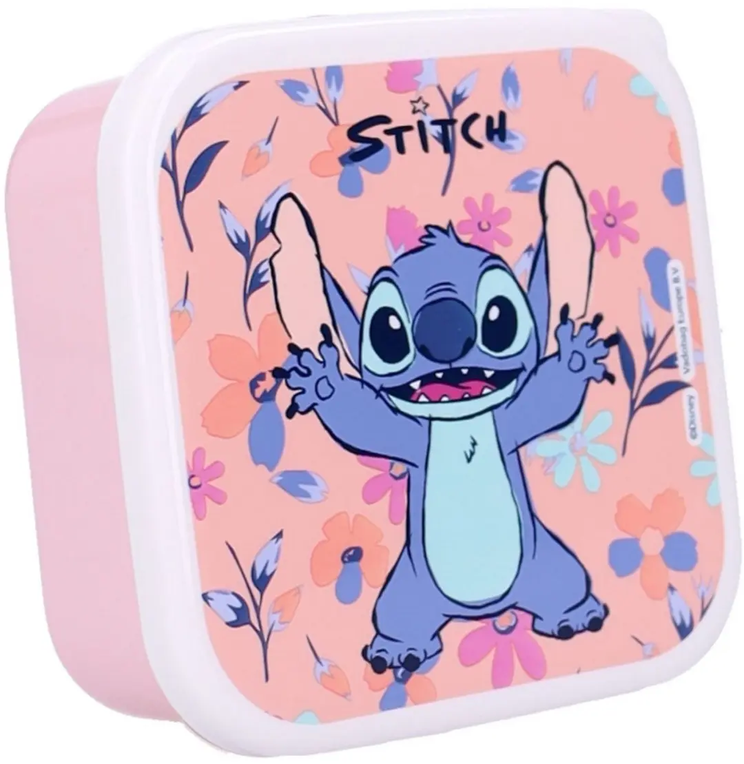 Lilo & Stitch Snackdoosje 3-delig - 0.8L - Multi Colour - afbeelding 3 van 6