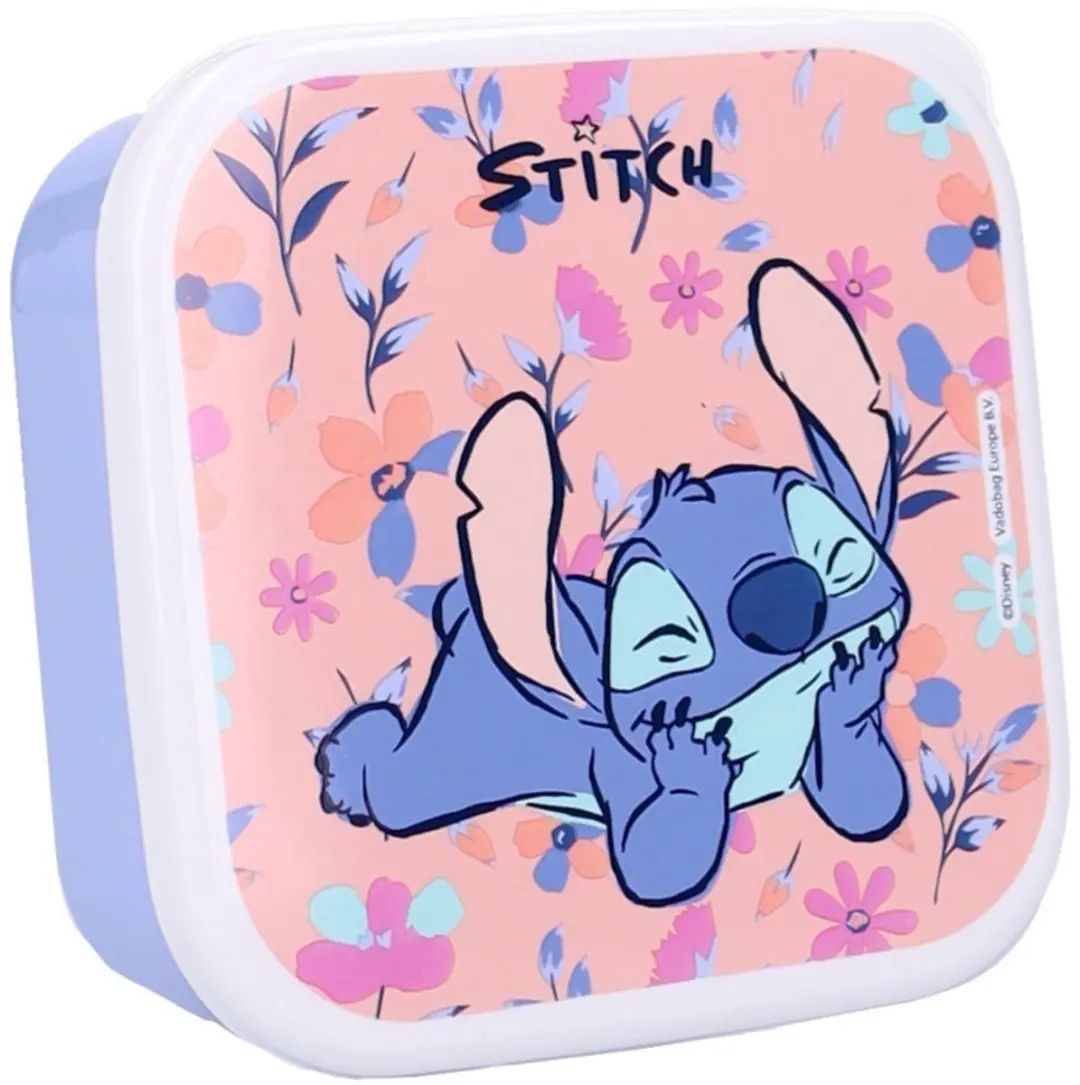 Lilo & Stitch Snackdoosje 3-delig - 0.8L - Multi Colour - afbeelding 2 van 6