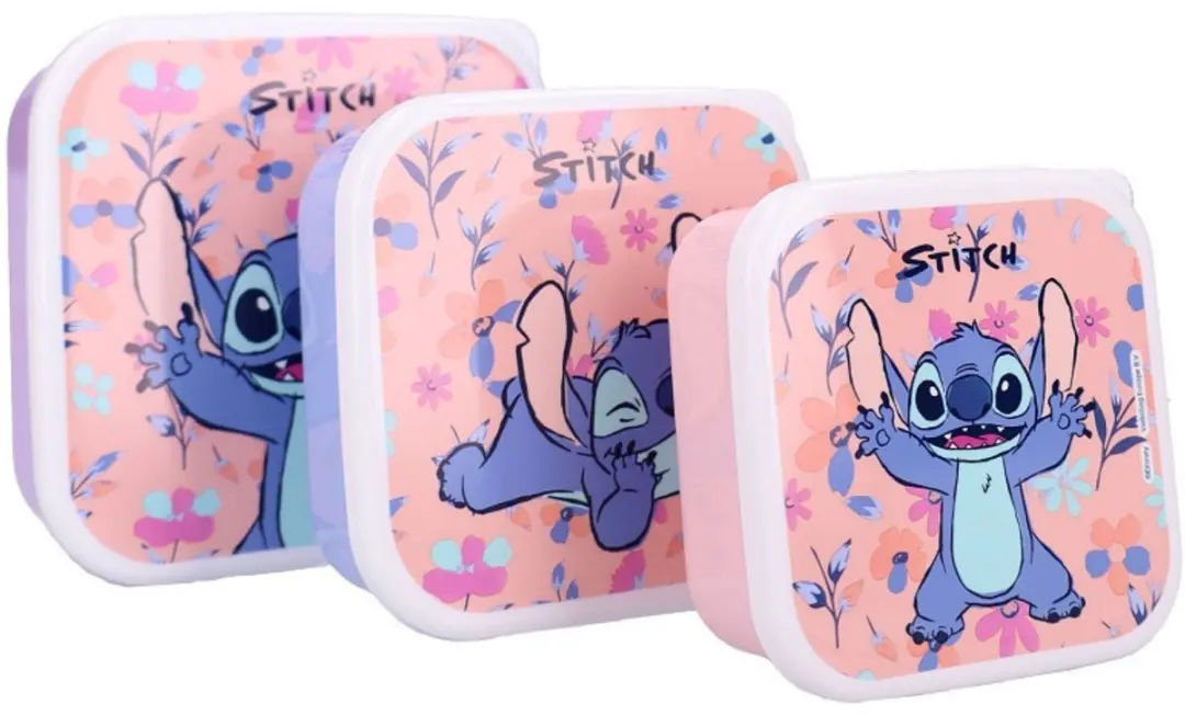 Lilo & Stitch Snackdoosje 3-delig