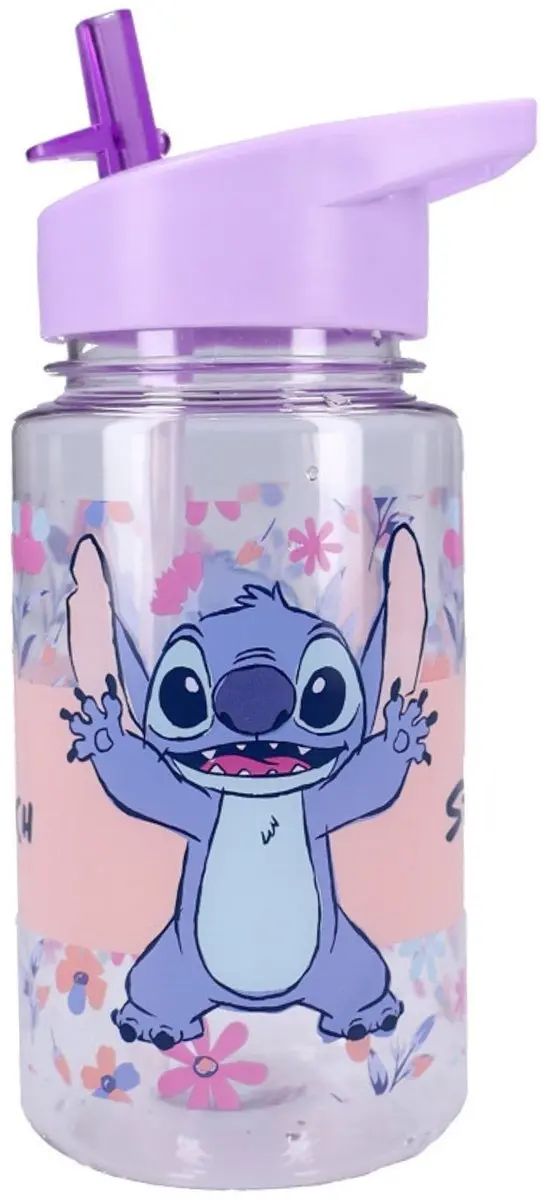 Lilo & Stitch Drinkfles Stitch 450ml - Transparant