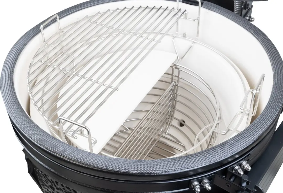 Baste Kolenmand M voor 18 inch Kamado - Zilver - afbeelding 3 van 5