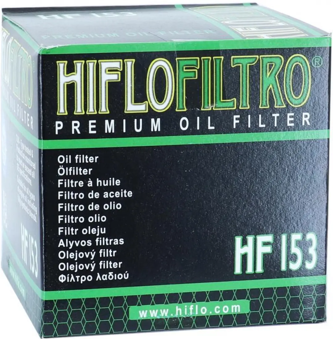 HifloFiltro Oliefilter Gilera HF153 - Noir - afbeelding 3 van 4