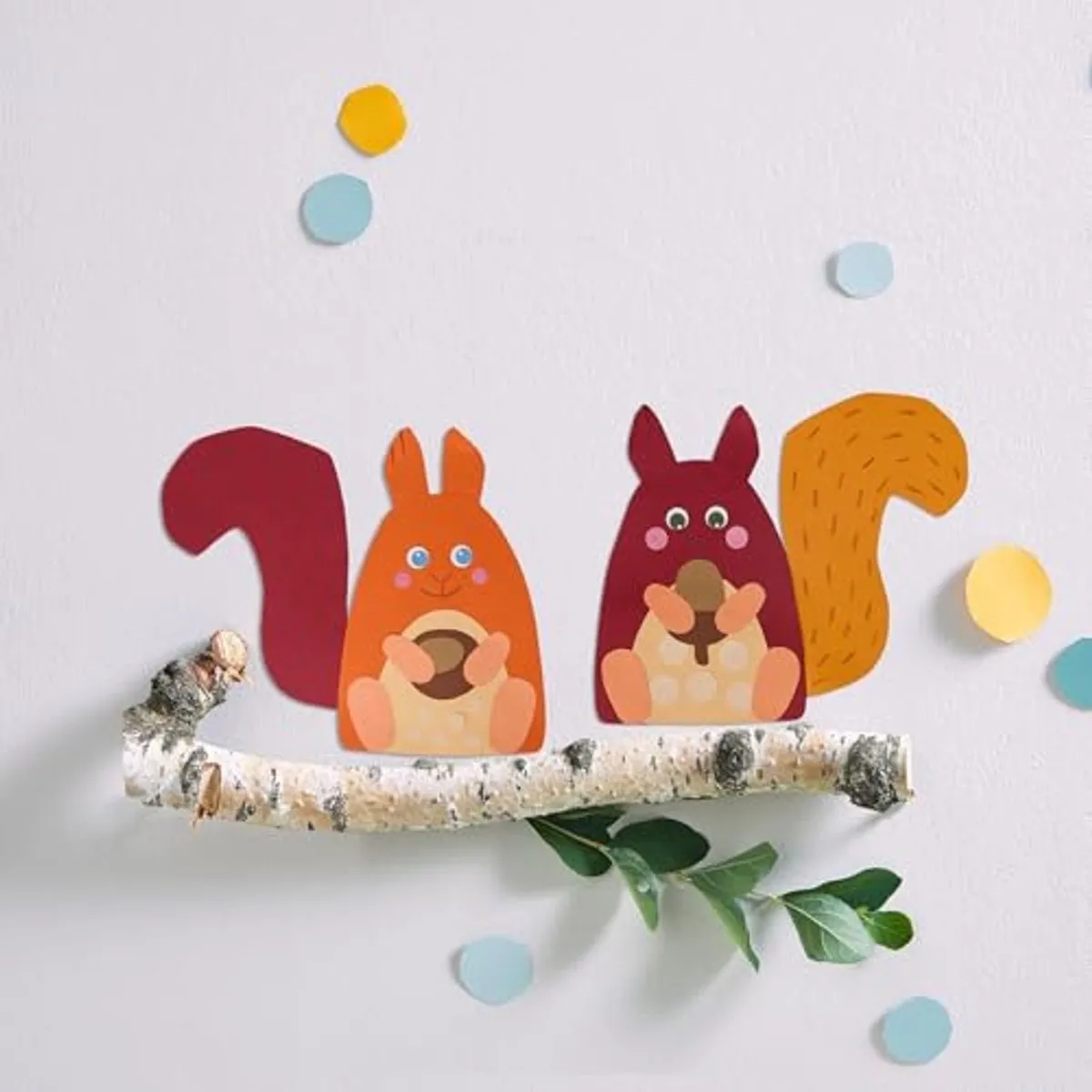 Haba Knutselpakket Eekhoorns - 3+ - Multicolor