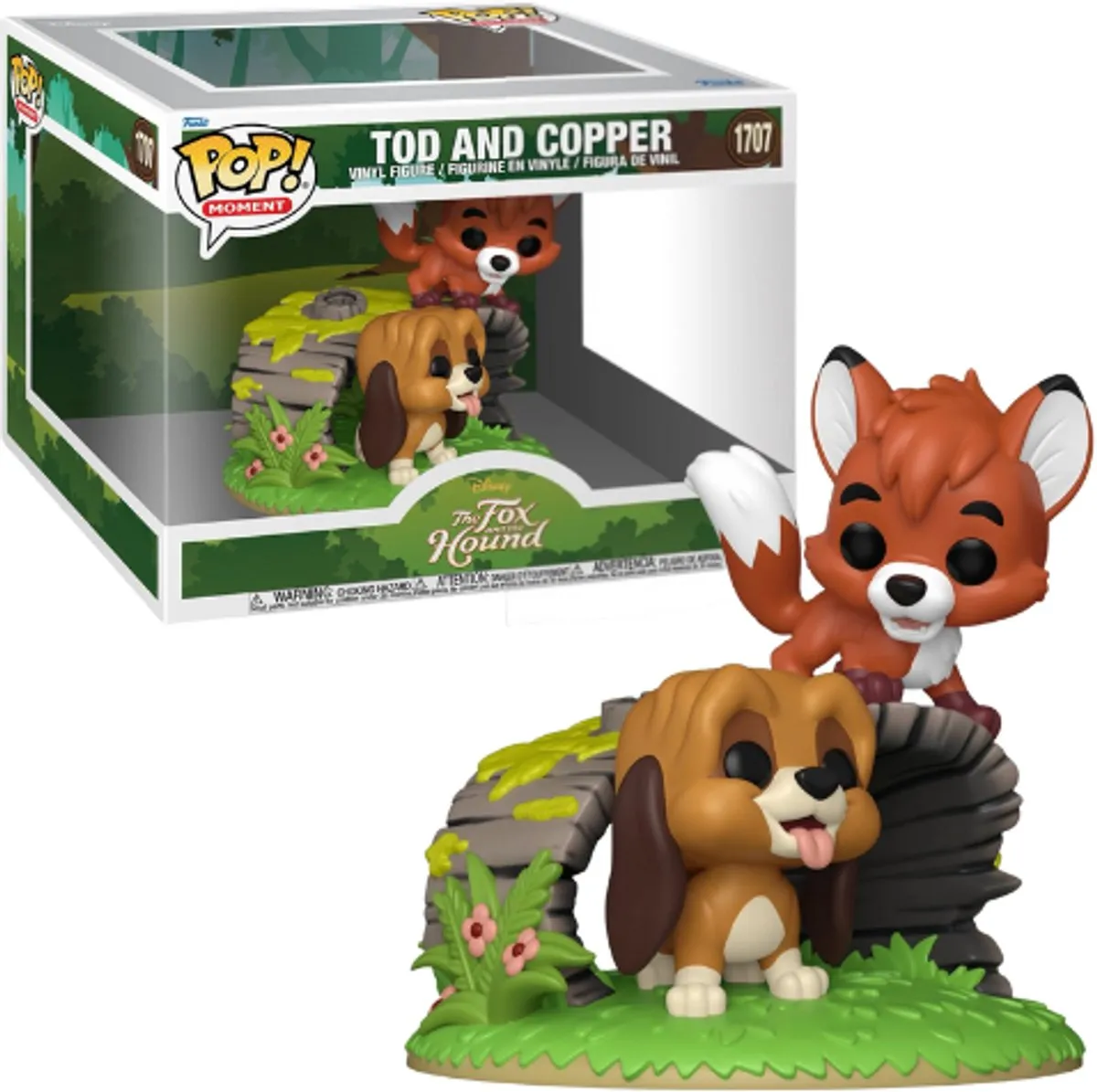 Funko Pop! The Fox and the Hound Tod & Copper #1707