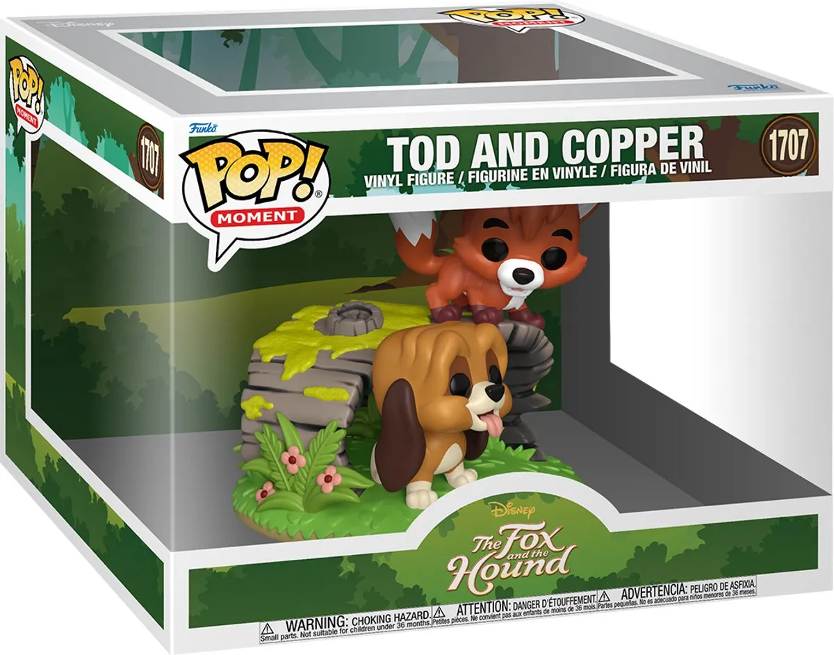 Funko Pop! The Fox and the Hound Tod & Copper #1707