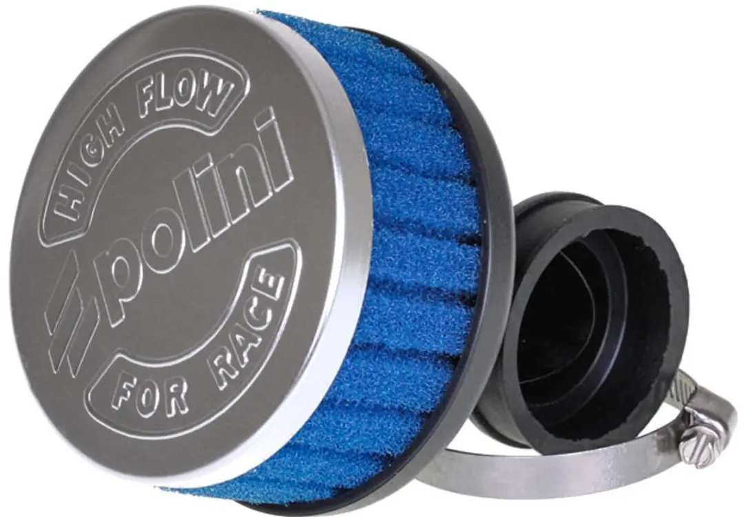 Luchtfilter Polini Special Airbox 38mm haaks (kort)