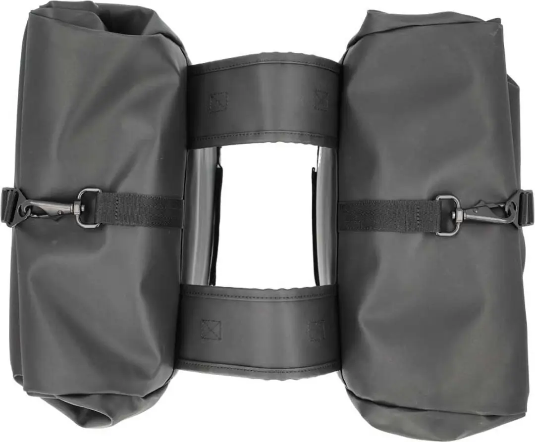 New Looxs Fietstas Dubbel Nyborg 34L - Zwart