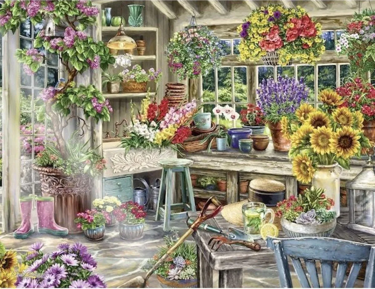 Ravensburger Paradijs van de Tuinman Legpuzzel 2000 Stuks