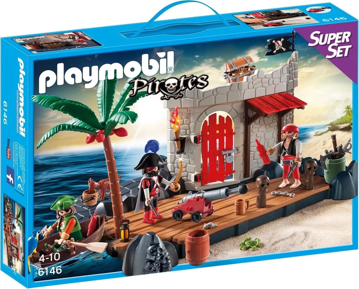 Playmobil SuperSet Piratenfort 6146