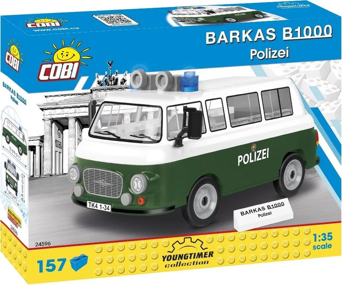 Cobi Barkas B1000 Politie Bouwpakket