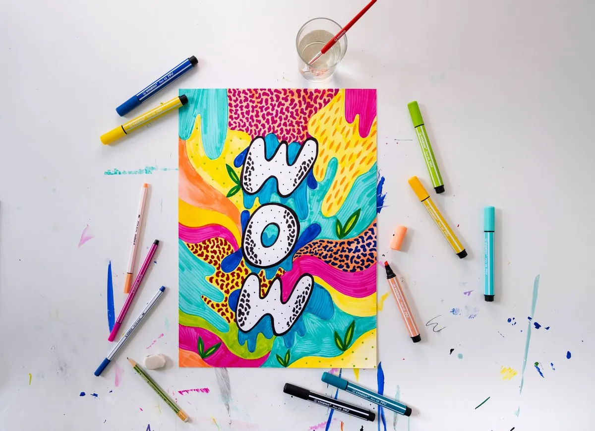 STABILO Pen 68 MAX 46 - Zwart - 5 Stuks