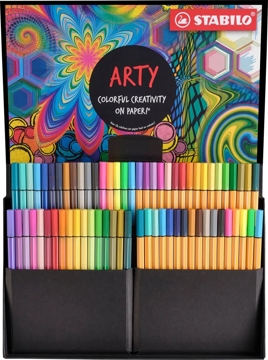 STABILO point 88 & Pen 68 Creative ARTY Mixed In Luxe Box