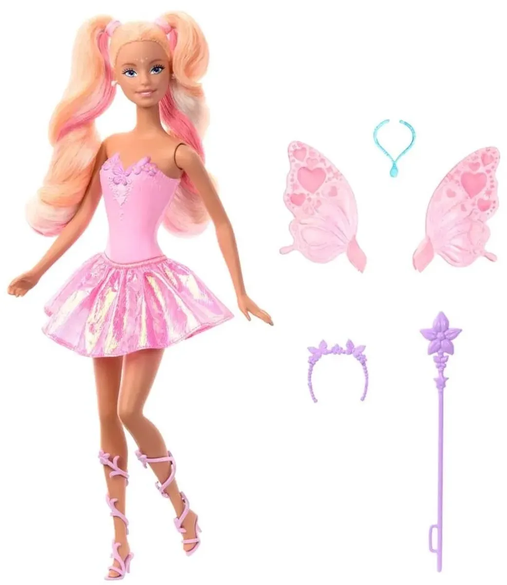 Barbie Fantasie Sprookjespop JCP76 - Multicolor