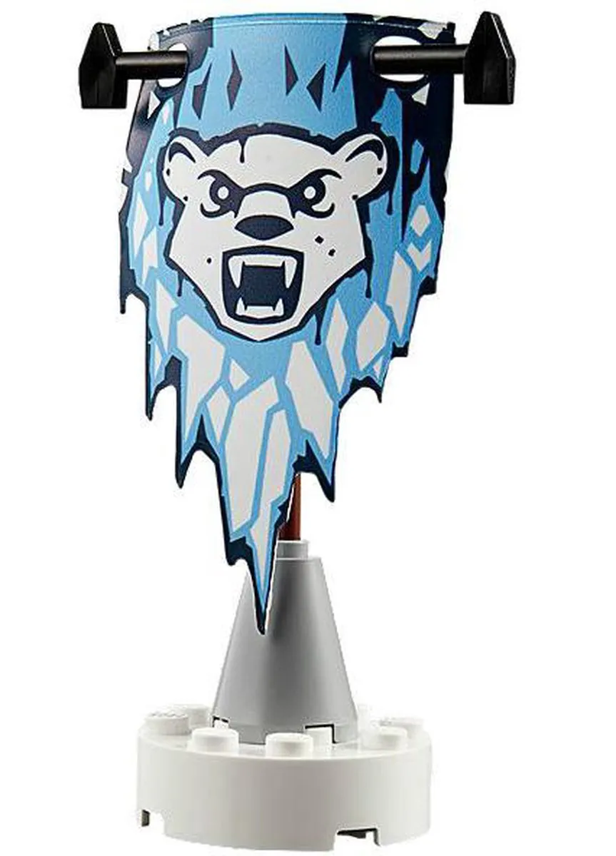 LEGO Chima IJsbeerstam Vaandel 70230 - 75 Stukken - afbeelding 6 van 6