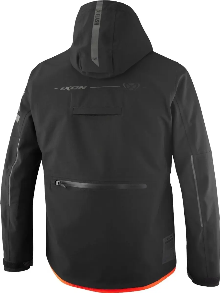IXON Square Zwart/Rood Motorjas XL
