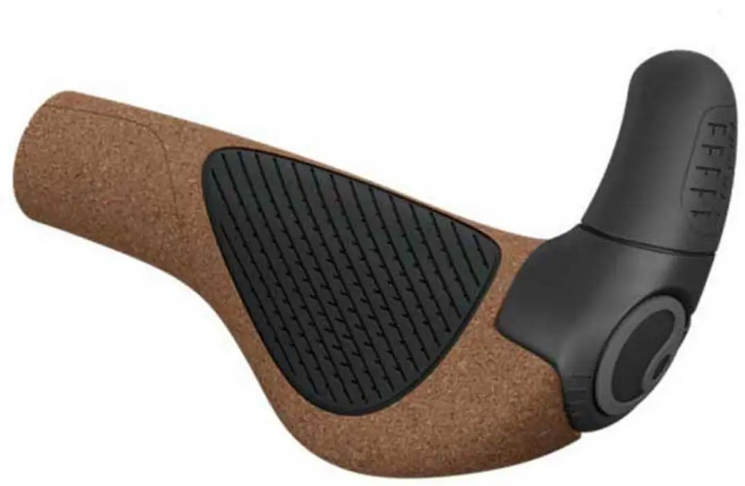 Ergon GP2 Evo Biokork S Handvatten - 130.5mm - Bruin - afbeelding 2 van 6