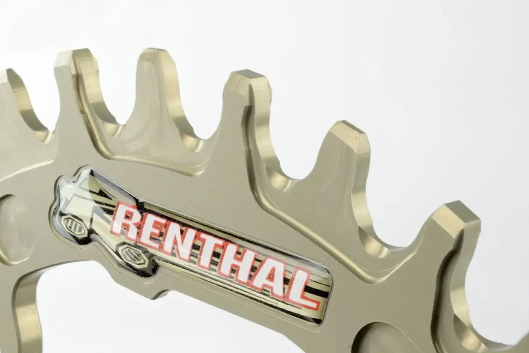 Renthal 1xR 96 BCD Kettingblad 32T - Goud - afbeelding 2 van 5