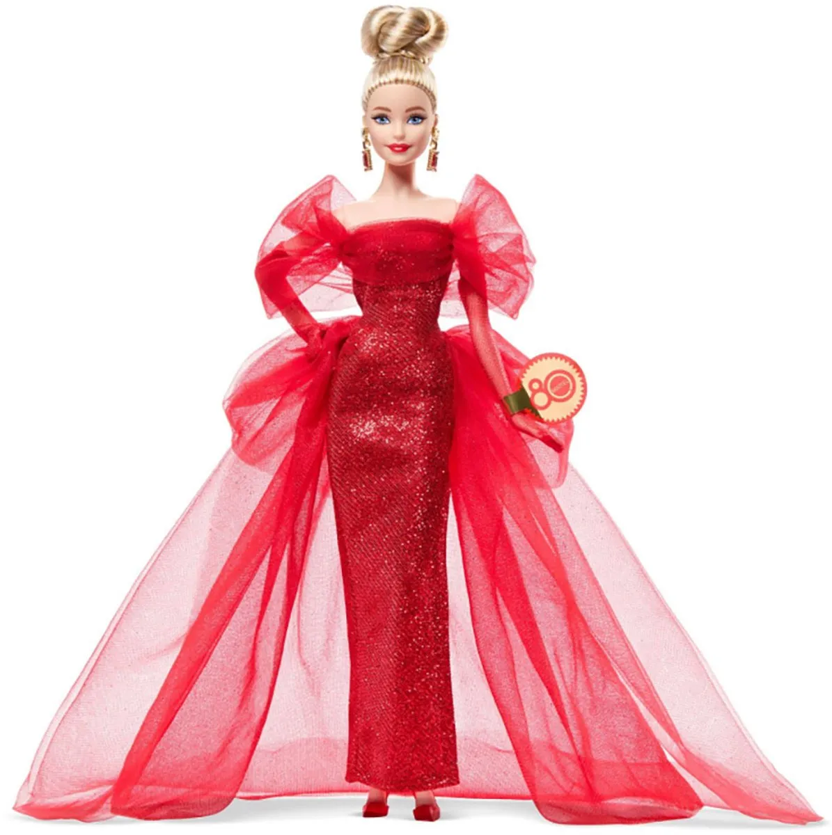 Barbie Blond Pop 80e Verjaardag JBJ17