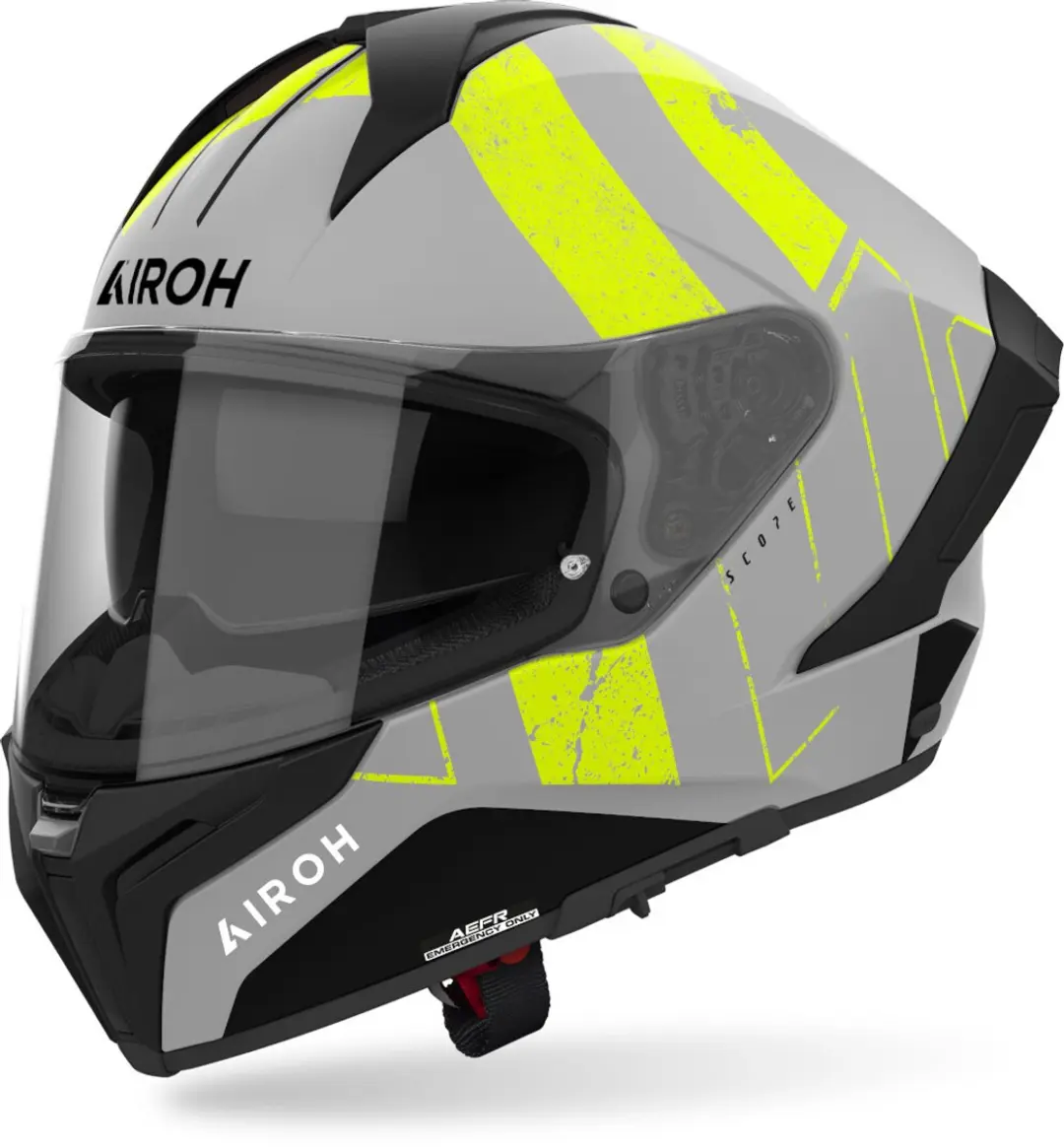 Airoh Matryx Scope Geel Mat Integraalhelm