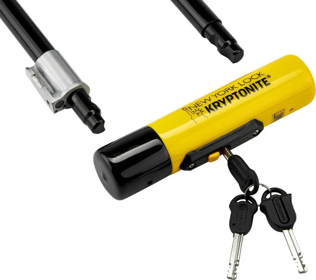 Kryptonite New York Lock STD ART-4 Beugelslot - 26cm - Geel