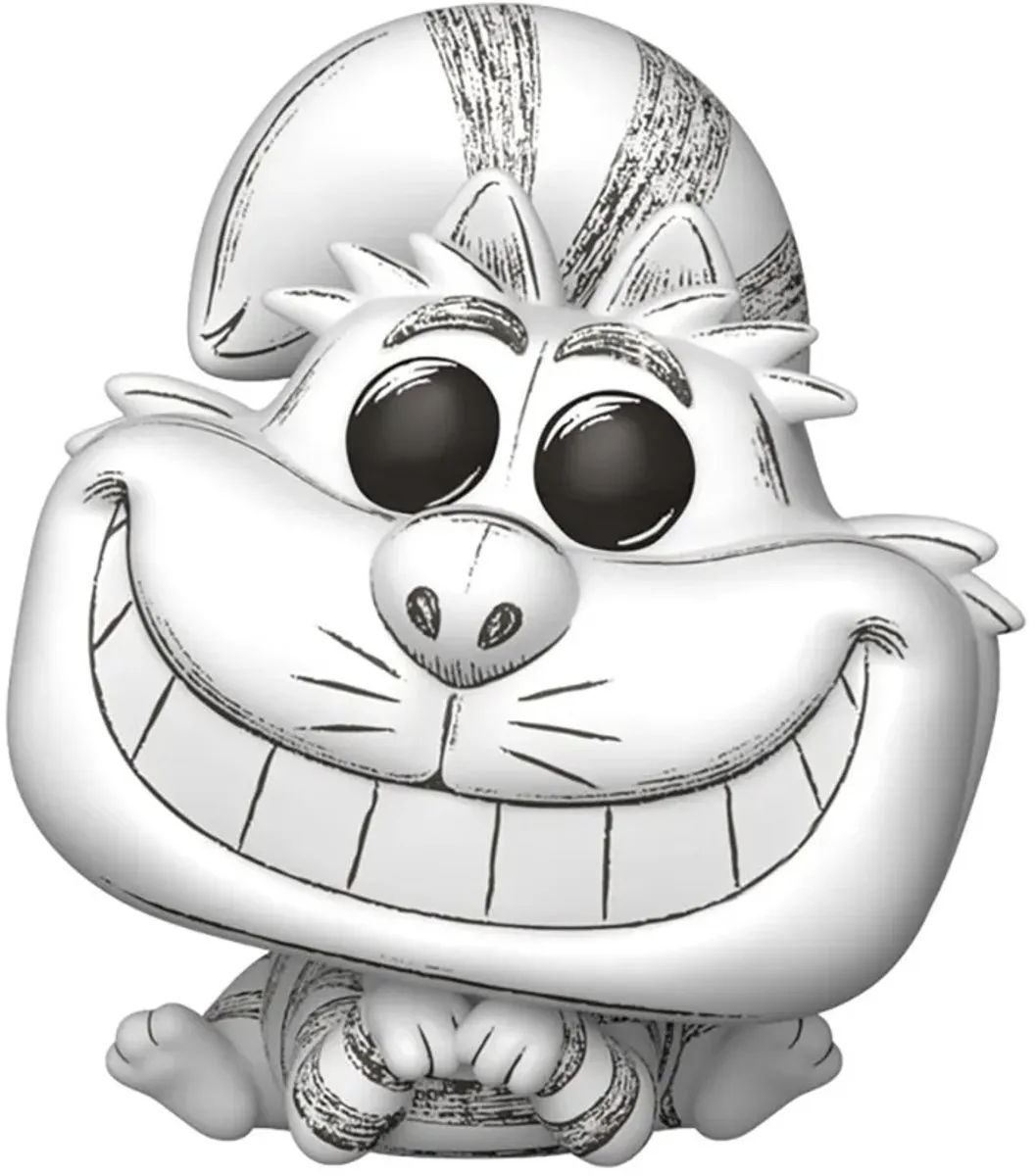 Funko Pop! Disney Sketched Cheshire Cat #1645 - Multicolor