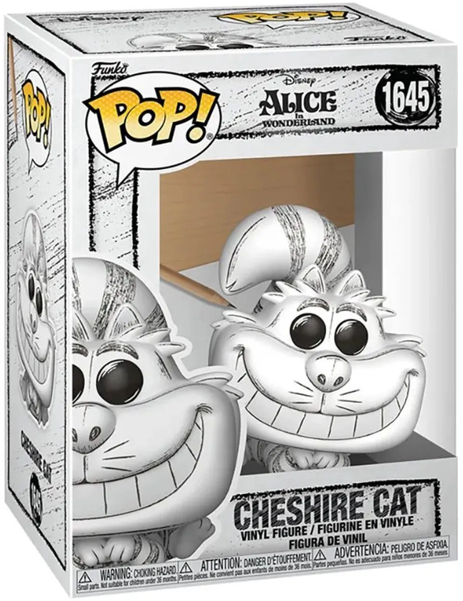 Funko Pop! Disney Sketched Cheshire Cat #1645 - Multicolor