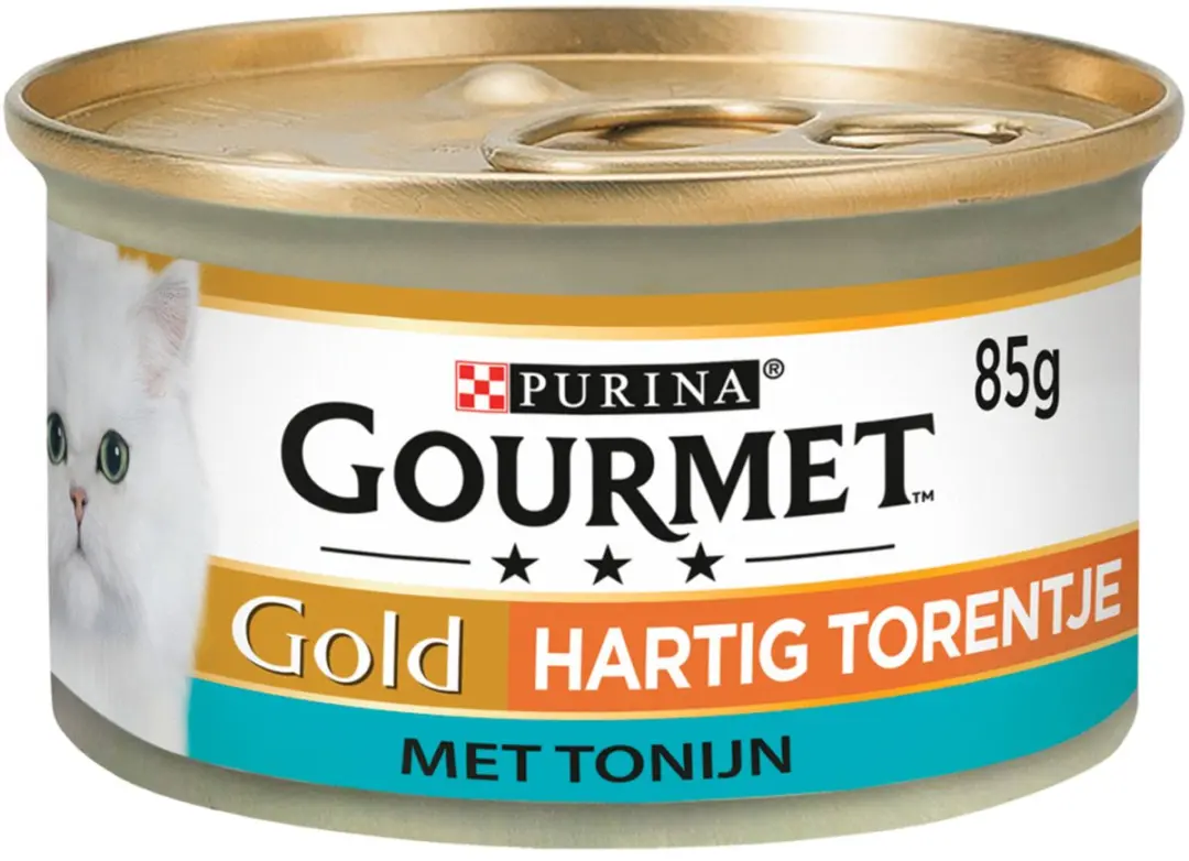 Gourmet Gold Hartig Torentje Kattenvoer 85g