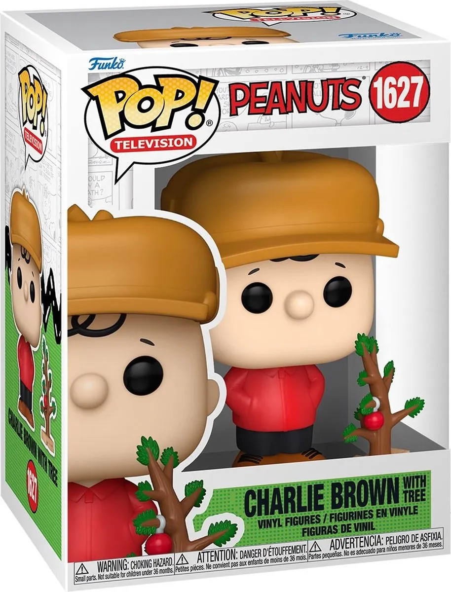 Funko Pop! Television Peanuts Charlie Brown met Boom #1627