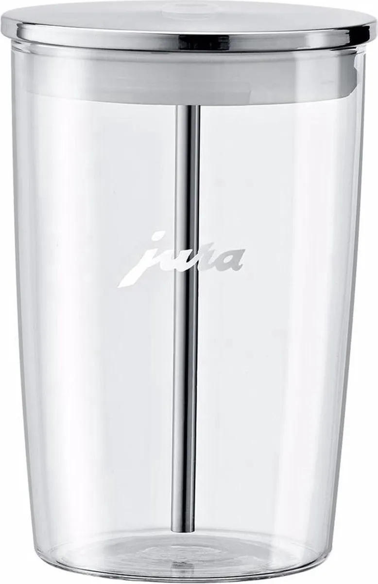 Jura Melkset Glas + RVS HP3 - 8785280576323 - Melkhouder & slang