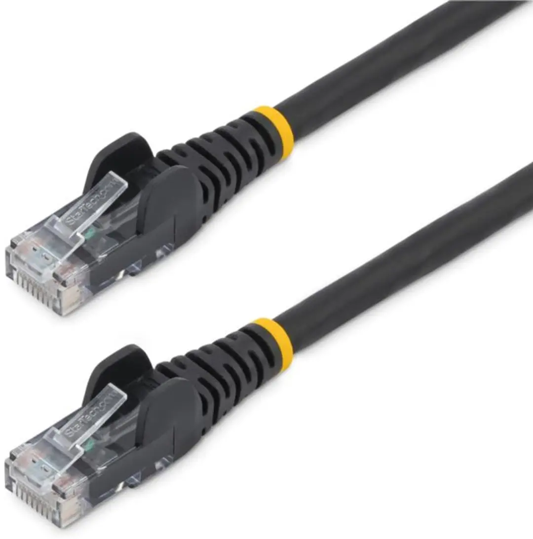 Startech CAT6 Netwerkkabel 0,5m - LZSH Snagless PoE - Zwart - afbeelding 6 van 6