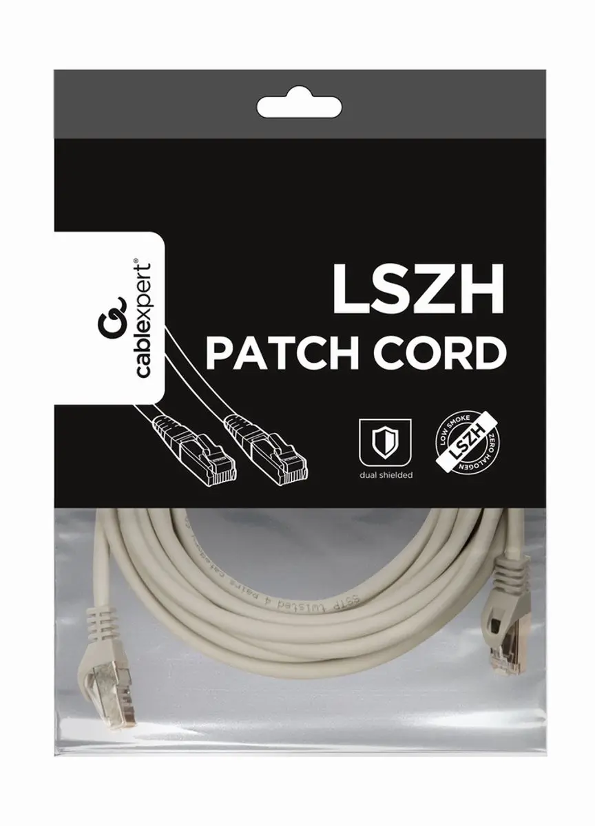 Gembird CA2032489 FTP Kabel Cat6 Rigide 5m - Grijs
