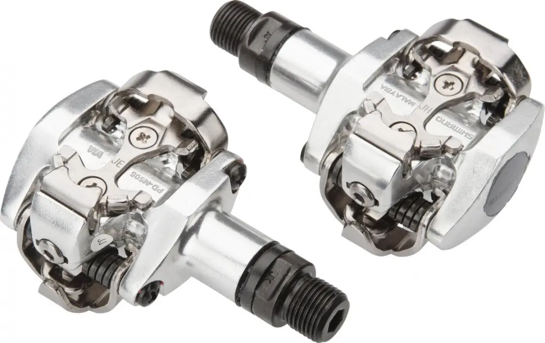 Shimano PD-M505 SPD Pedalen - Zilver - afbeelding 3 van 5