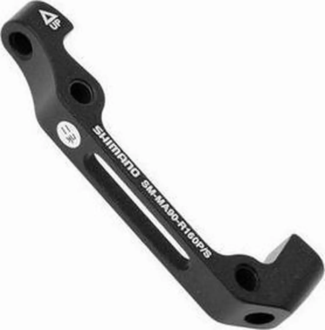 Shimano SM-MA90-R Schijfremmontageadapter 160mm - Zwart - afbeelding 2 van 2